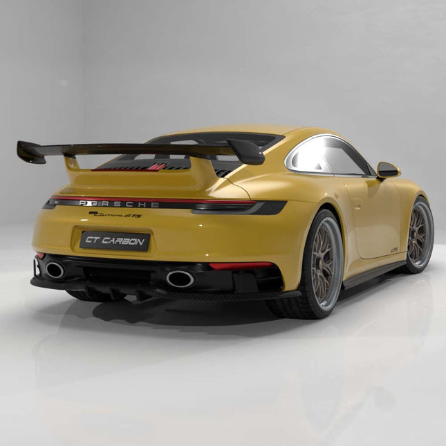 CT Carbon carbon fibre splitter Porsche 992.1 GTS