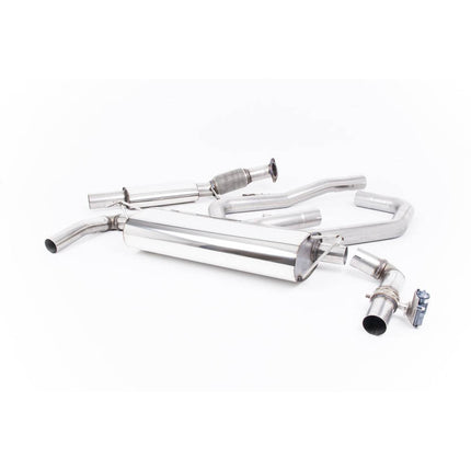 Milltek SSXHY108 Cat-Back Exhaust with Brushed Titanium GT-115 Tips for Hyundai i30 N Performance