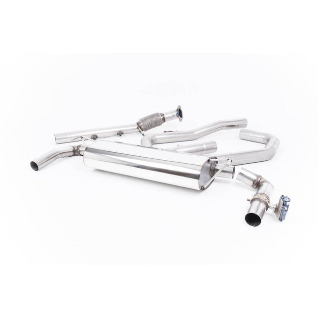Milltek SSXHY121 Cat-Back Exhaust with Brushed Titanium GT Tips for Hyundai i30 N and N Performance