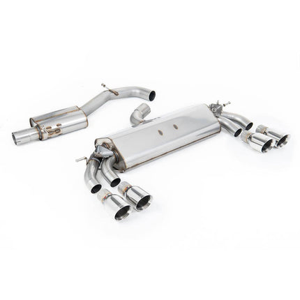 Milltek SSXAU784 Cat-Back Exhaust for Audi S3 Sportback 8V.2 GPF