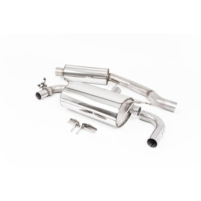 Milltek SSXBM1114 Filter-Back Exhaust with GT-90 Burnt Titanium Tips for BMW M140i F20/F21 (OPF/GPF)