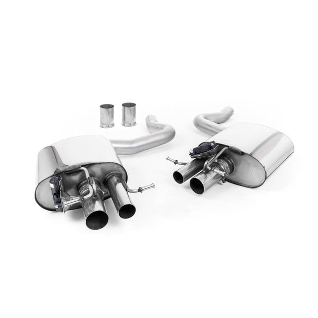Milltek SSXMZ127 Valved Rear Silencers for Mercedes-AMG C63 S Coupe W205