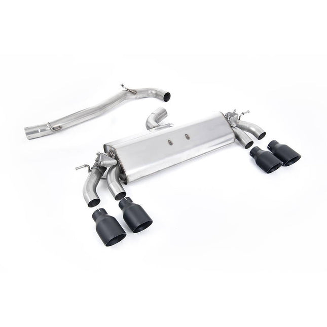 Milltek SSXVW506 Cat-Back Quad GT100 Exhaust for VW Golf Mk7.5 R 2.0 TSI (2017-2021)