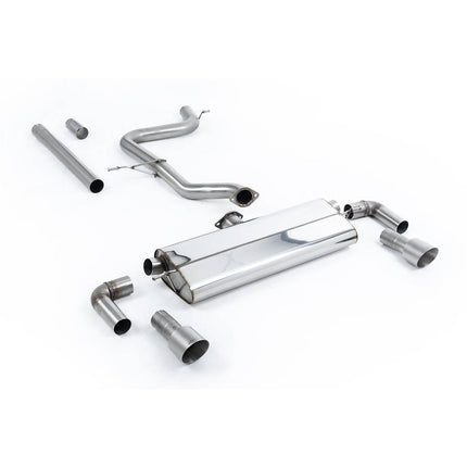 Milltek SSXVW530 Cat-Back Exhaust for VW Golf Mk7.5 1.5 TSI Evo GT R-Line