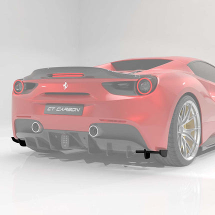 Ferrari 488 Spider CT Design carbon kit installed