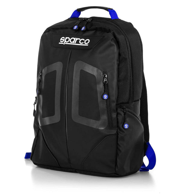 Sparco Stage Rucksack - Black/Blue