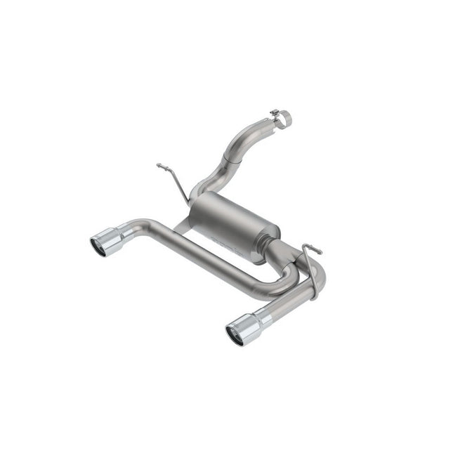 BORLA Axle-Back Exhaust S-Type for Jeep Wrangler JL/JLU 3.6L 2018+ (11956)