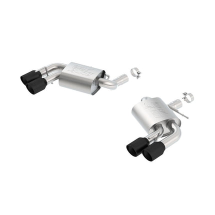 Borla 11921CB Axle-Back Exhaust with Black Tips for Chevrolet Camaro SS/LT1 6.2 V8 (2016-2024)