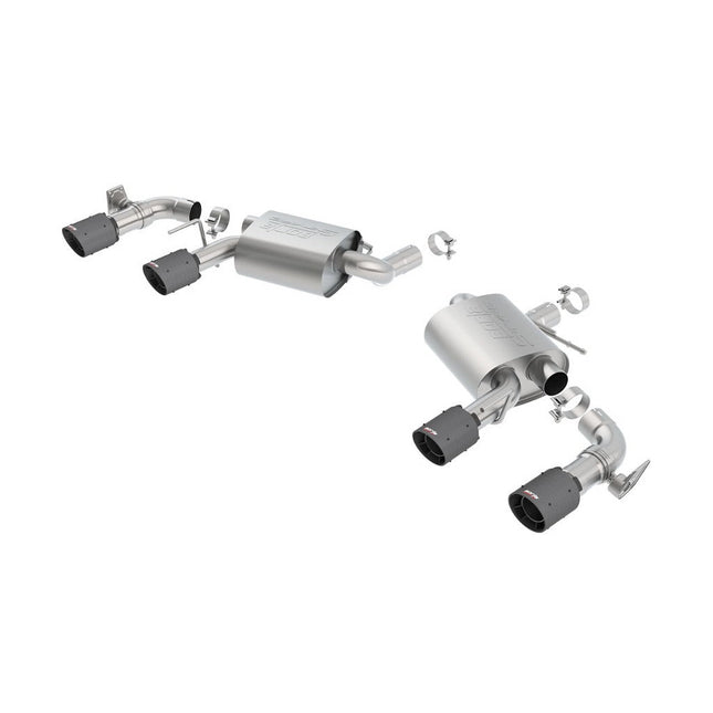 Borla 11924CFBA S-Type Axle-Back Exhaust for Chevrolet Camaro SS/LT1 6.2L V8