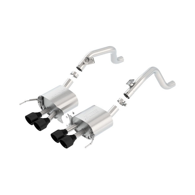 BORLA Axle-Back Exhaust S-Type for Chevrolet Corvette C7 6.2L V8 (11868CB)