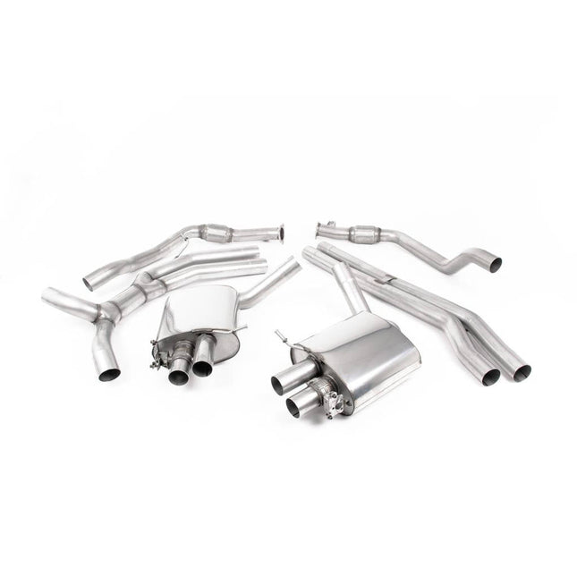 Milltek SSXAU825 Cat-Back Exhaust for Audi RS4 B9 2.9 V6 Turbo Avant (OPF/GPF)