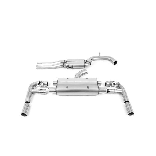 Milltek SSXAU891 Cat-Back Exhaust for Audi RS3 Saloon 400PS (8V MQB) Non-OPF/GPF