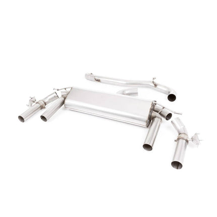 Milltek SSXSE218 Cat-Back Quad GT100 Filter-Back Exhaust for SEAT Ateca Cupra 300 4Drive GPF/OPF