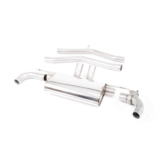 Milltek SSXTY111 Particulate Filter-Back Exhaust with Burnt Titanium GT-115 Tips for Toyota GR Supra A90 3.0 Turbo