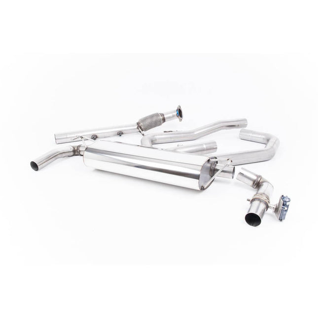 Milltek SSXHY130 Cat-Back Exhaust with Brushed Titanium GT Tips for Hyundai i30 N Performance Fastback