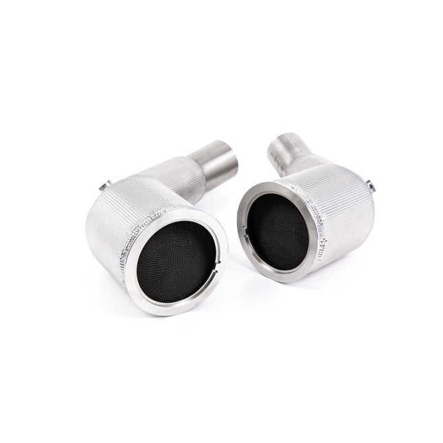 Milltek Sport Large Bore Downpipes and Hi-Flow Sports Cats for Audi RS6 C8 4.0 V8 Bi-Turbo OPF GPF Models (SSXAU868)