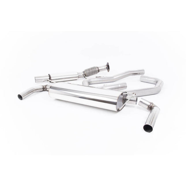 Milltek SSXHY140 Cat-Back Exhaust with Brushed Titanium GT-115 Tips for Hyundai i30 N 2.0 T-GDi 250PS Non-OPF (2017-2018)