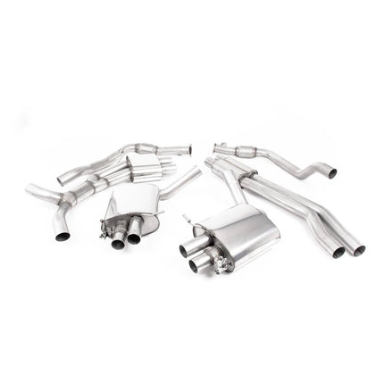Milltek SSXAU821 Cat-Back Exhaust for Audi RS4 B9 2.9 V6 Turbo Avant (OPF/GPF)