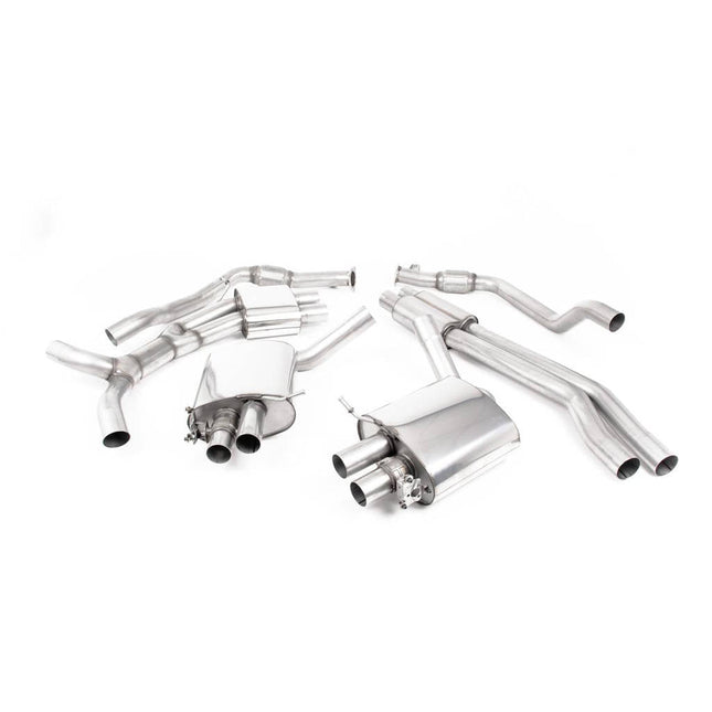 Milltek SSXAU821 Cat-Back Exhaust for Audi RS4 B9 2.9 V6 Turbo Avant (OPF/GPF)