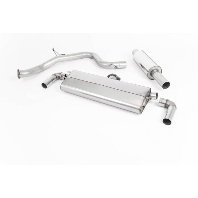 Milltek SSXSE228 Cat-Back Exhaust with Cerakote Black GT-80 Tips for Seat Leon Cupra 290 GPF (2019-2020)