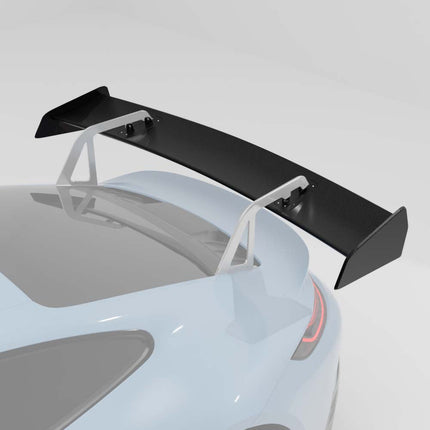 Porsche 992.1 GT3 carbon fibre rear wing detail