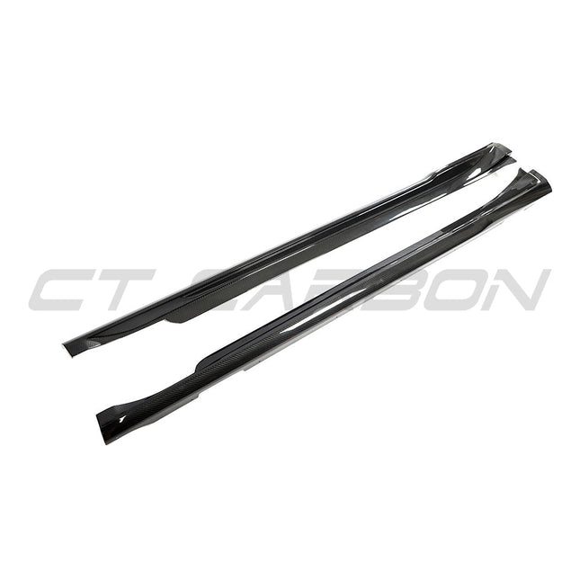 Porsche Taycan Carbon Fibre Side Skirts CT5483