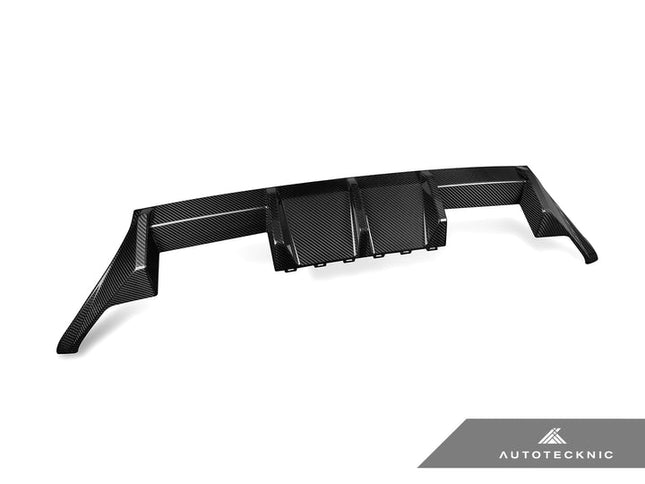 AutoTecknic G87 M2 Dry Carbon Performante Rear Diffuser, view 2