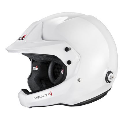 Stilo Venti4 WRC Composite Open Face Racing Helmet White (FIA 8859-2024, Snell SA2025) (AA0224BG2X-0101)