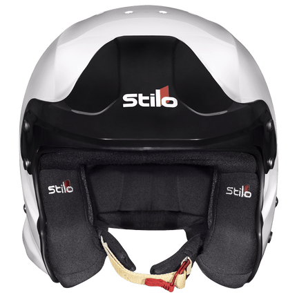 Stilo Venti Trophy Jet Composite Open Face Racing Helmet White (FIA 8859-2015, Snell SA2020) (AA0112AF2T-0101)