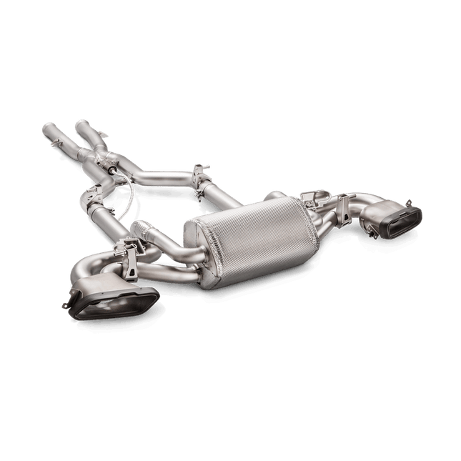 Akrapovic Evolution Line Titanium Cat-Back Exhaust for Mercedes-AMG GT GT S and GT Roadster (S-ME/TI/1H/1)