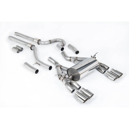 Milltek SSXBM1146 Cat-Back Exhaust for BMW M3 F80 / M3 Competition / M4 F82-F83 (2014-2018, non-OPF)