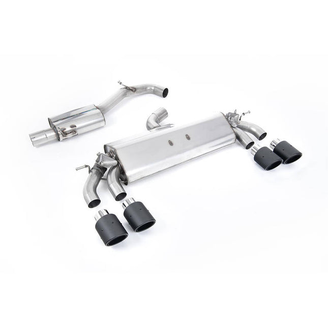 Milltek SSXVW581 Cat-Back Exhaust for VW Golf R Mk7.5 310PS Carbon Jet (Non-GPF)