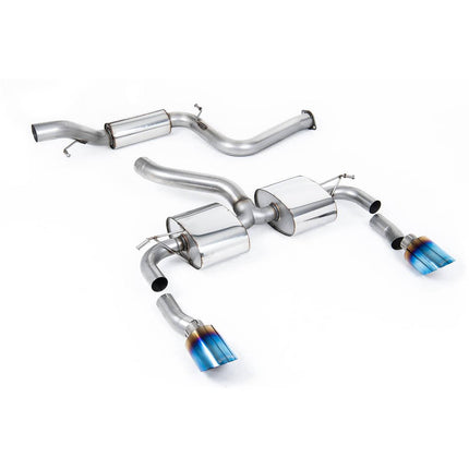 Milltek SSXFD343 Cat-Back Exhaust for Ford Focus Mk2 RS 2.5T 305PS (2009-2010)