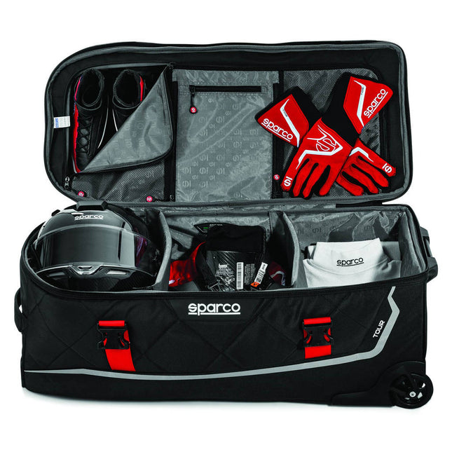 Sparco Martini Racing Tour Travel Bag - Black/Red