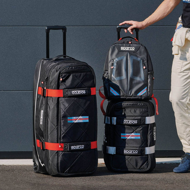 Sparco Martini Racing Travel Bag - Black/Red