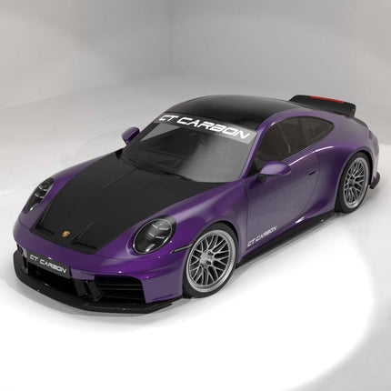 Porsche 992.2 Carrera carbon fibre kit V3 CT Design front