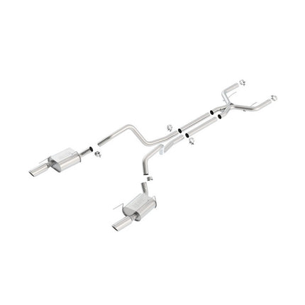 Borla 1014019 cat-back exhaust for Ford Mustang GT and GT500