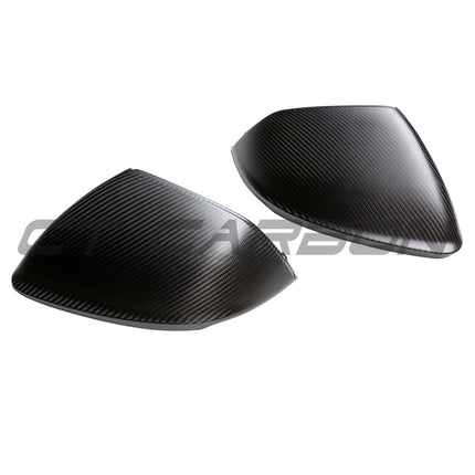 Carbon fibre mirror fitted on Lamborghini Urus