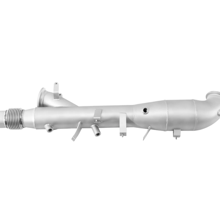 SOUL 992.2 GTS sport cat downpipe view