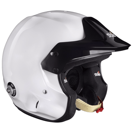 Stilo Venti Trophy Jet Composite Open Face Racing Helmet White (FIA 8859-2015, Snell SA2020) (AA0112AF2T-0101)