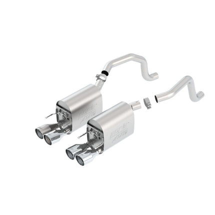 Borla 11812 ATAK Rear Section Exhaust with Polished Tips for Chevrolet Corvette C6 6.2 (2009-2013)