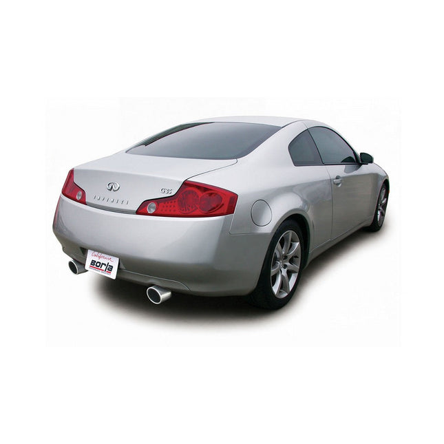 BORLA Cat-Back Exhaust for Infiniti G35 Coupe 2003-2007 (140057)