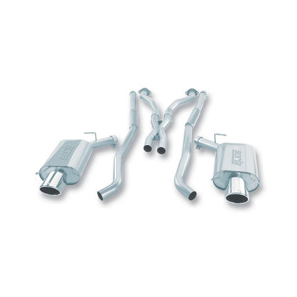 BORLA Cat-Back Exhaust for Cadillac CTS-V 5.7L V8 2004-2005 (140126)