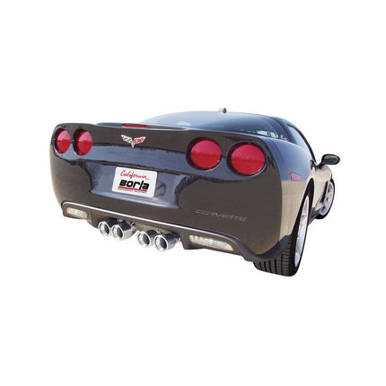 BORLA Cat-Back Exhaust for Chevrolet Corvette C6 6.0L V8 2005+ (140128)