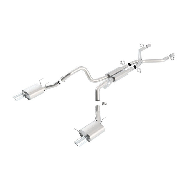 BORLA Cat-Back Exhaust for Ford Mustang GT / Shelby GT500 (140389)