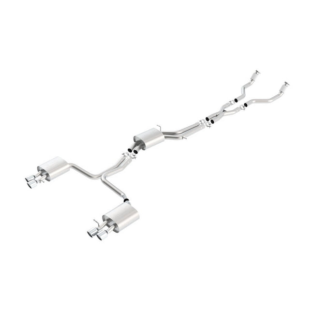 BORLA Cat-Back Exhaust for Audi S5 B8 4.2L V8 2010-2011 (140391)