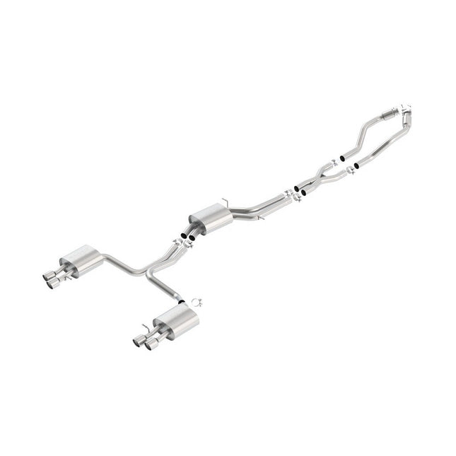 BORLA Cat-Back Exhaust for Audi S4 B8 3.0L 2010-2011 (140403)