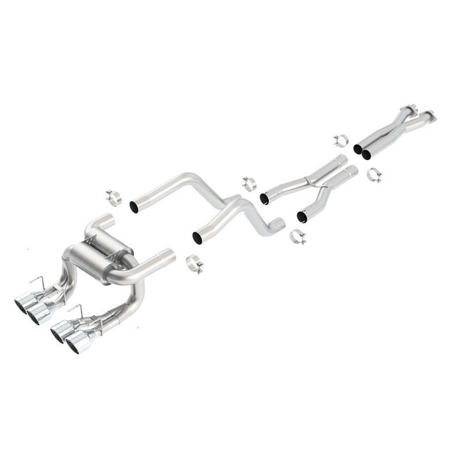 Borla 140422 Cat-Back Exhaust for Chevrolet Corvette C6 Z06 and ZR1 (2006-2011)