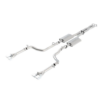 Borla 140435 S-Type Cat-Back Exhaust for Dodge Challenger SRT-8 6.4L (2011)