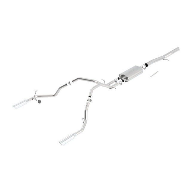 BORLA Cat-Back Exhaust for Chevrolet Silverado / GMC Sierra 1500 6.2L 2011 (140437)